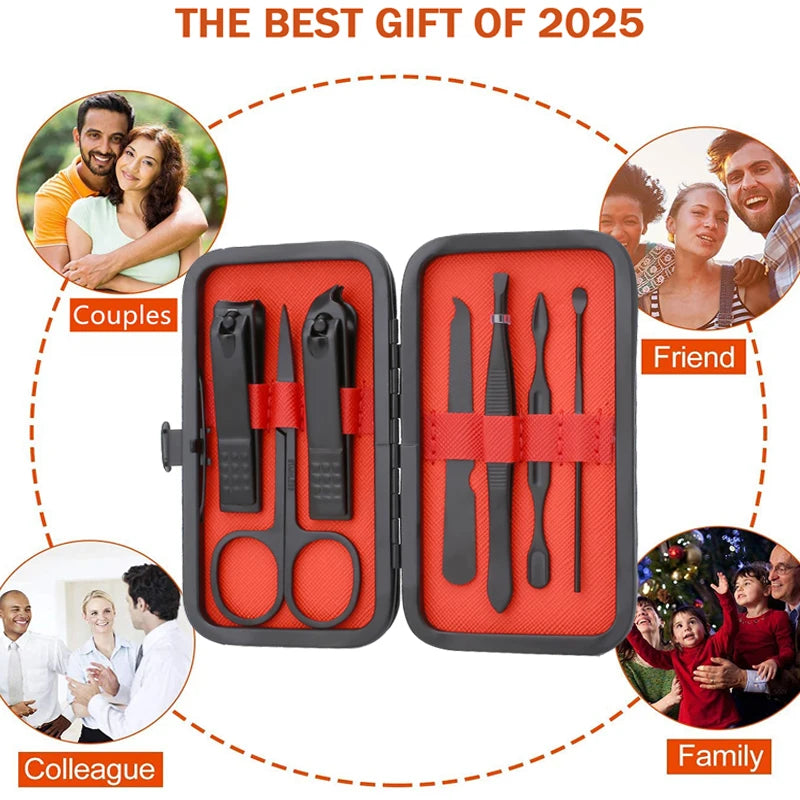 Folding Pocket Scissors Multifunctional Stainless Steel Folding Small Scissors Household Mini Thread Cutting Nail Tools Stainles Vue 7pcs