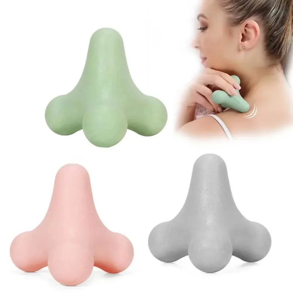Fascia Ball Four Corner Plantar Ball Massage Shoulder Neck Waist Hand Muscles Lactate Exercise Relaxation Meridian Fitness Ball Vue