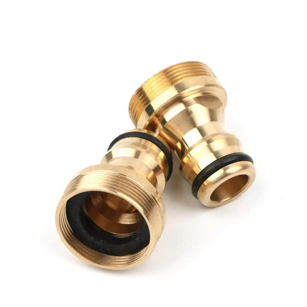 Car Washing Planting Irrigation Garden Garden Tool Brass Water Joints Hose Fitting Thread Quick Connector Nozzle Adapter Vue