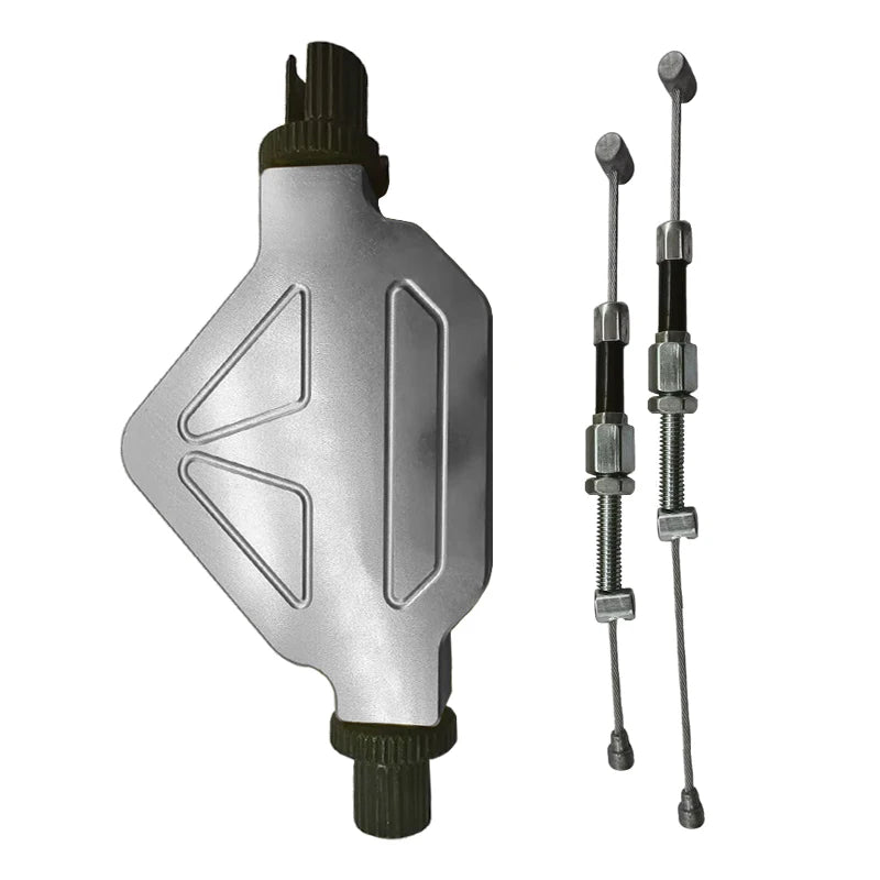 Stunt Lever Easy Pull Clutch System Universal Motorcycle Off-road Vue Silver