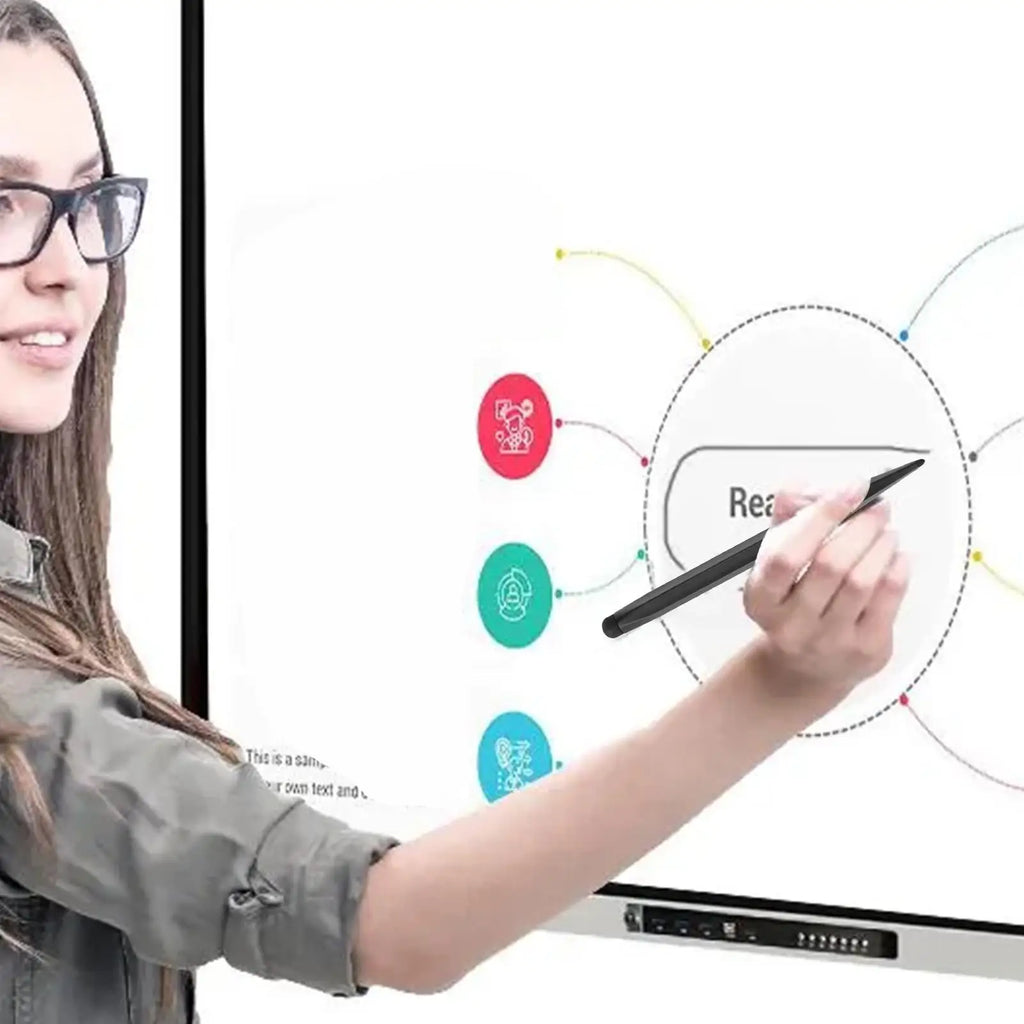 Touch Screen Pen for Electronic Whiteboard 15.6x1x1cm Double Tips Touch Screens Pen High Sensitive & Precision Touch Screens Pen Vue