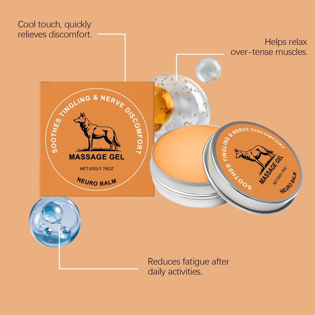 Joint Care Balm - Daily Relief for Joint Discomfort, Cooling Sensation, Boosts Vitality, External Use Moisturizing Balm Vue
