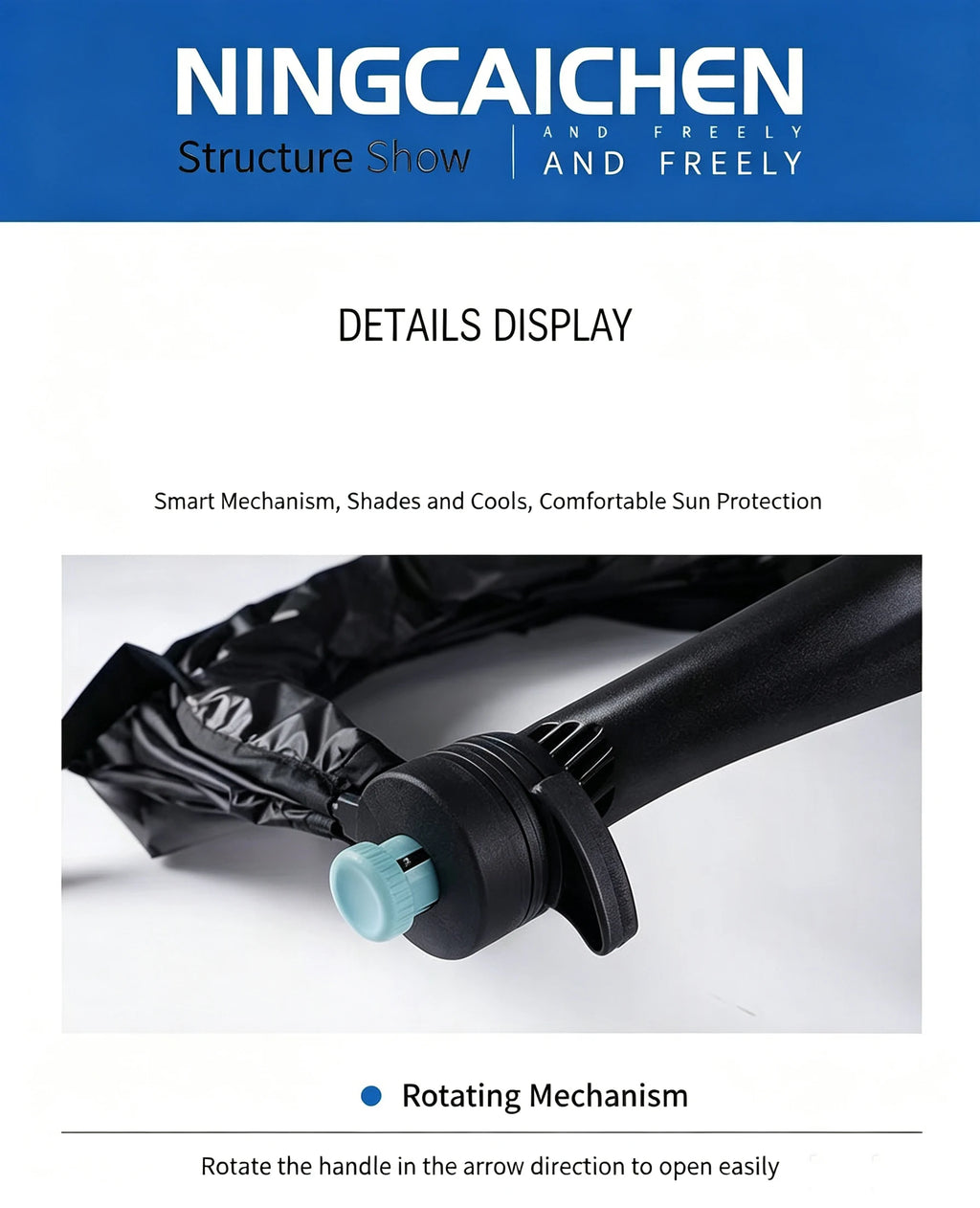 Travel Folding Umbrella UV Clear Backpack Umbrella Outdoor Hiking Mountain Backpacking Handheld-Free Umbrellas Vue