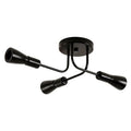 ABKW-Industrial Semi Flush Mount Ceiling 3 Light Without Bulb Vue Default Title