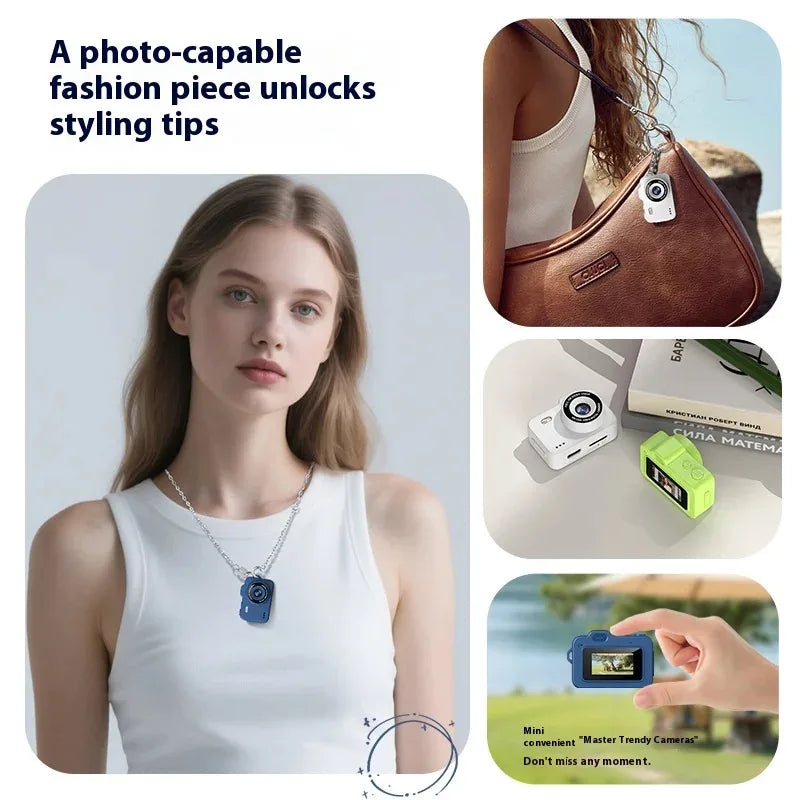 4K Mini Keychain Camera – 1080P Body Cam & Vlog Camcorder Mini Body Camera Vue