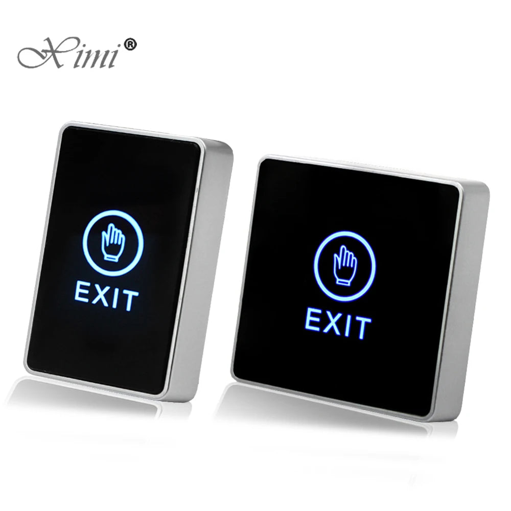 Access Button Door Exit Push Switch Touch Release Gate Opener Door Access Control System Entry Open Touch Vue