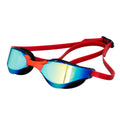 HD Vision Adult Swimming Goggles Adjustable Electroplated Anti-fog Diving Goggles UV Protection Wide View Waterproof Eyewear Vue Style D