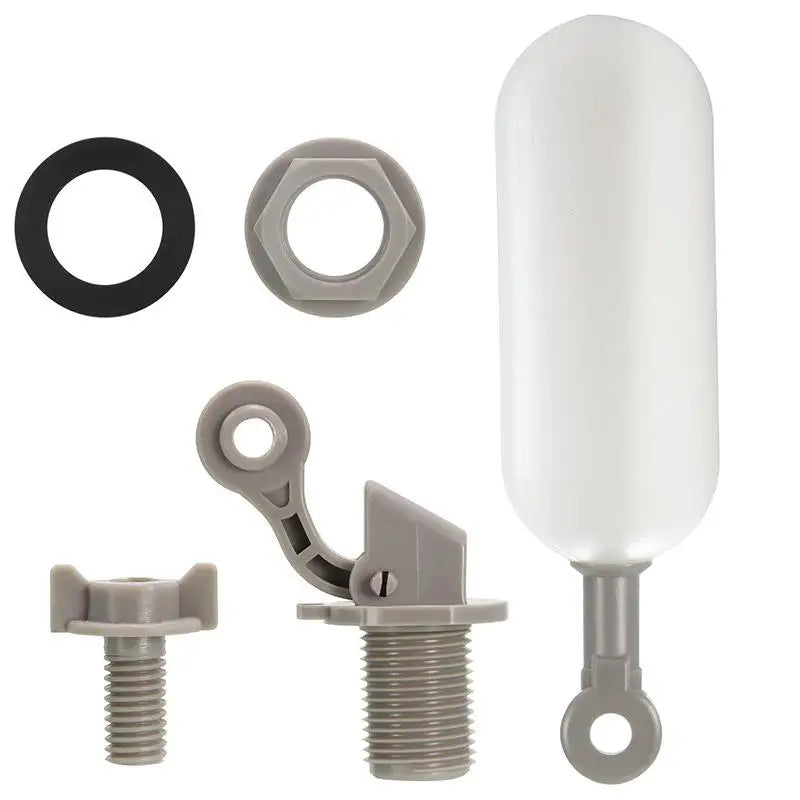 Plastic Water Level Ball Valve DN15 1 2 inch Adjustable Float Valve for Automatic Hydroponics Reservoir Garden Water Tank Vue