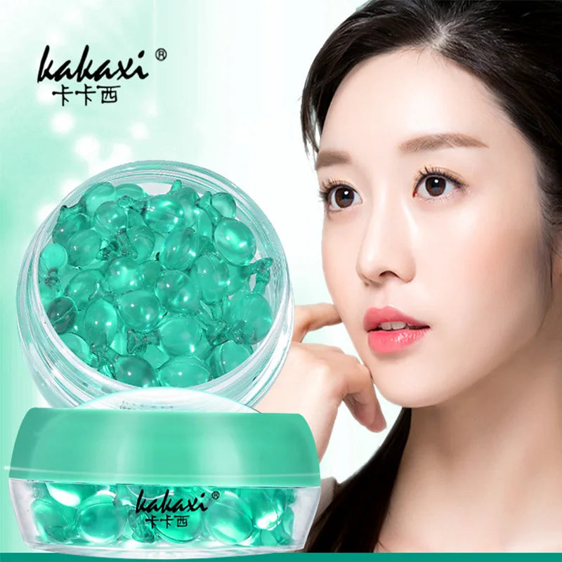 New Blue Copper Peptide Capsule Face Serum Wrinkle Remove Essence Tightens Night Moisturizing Radiant Rejuvenation Skin Care Vue