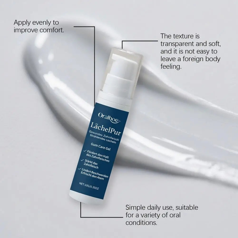 10g Gentle Clean Teeth Care Fresh Breath Professional Gum Care Gel Natural Brightening Teeth Gel Strengthen Sooth Gums Oral Care Vue