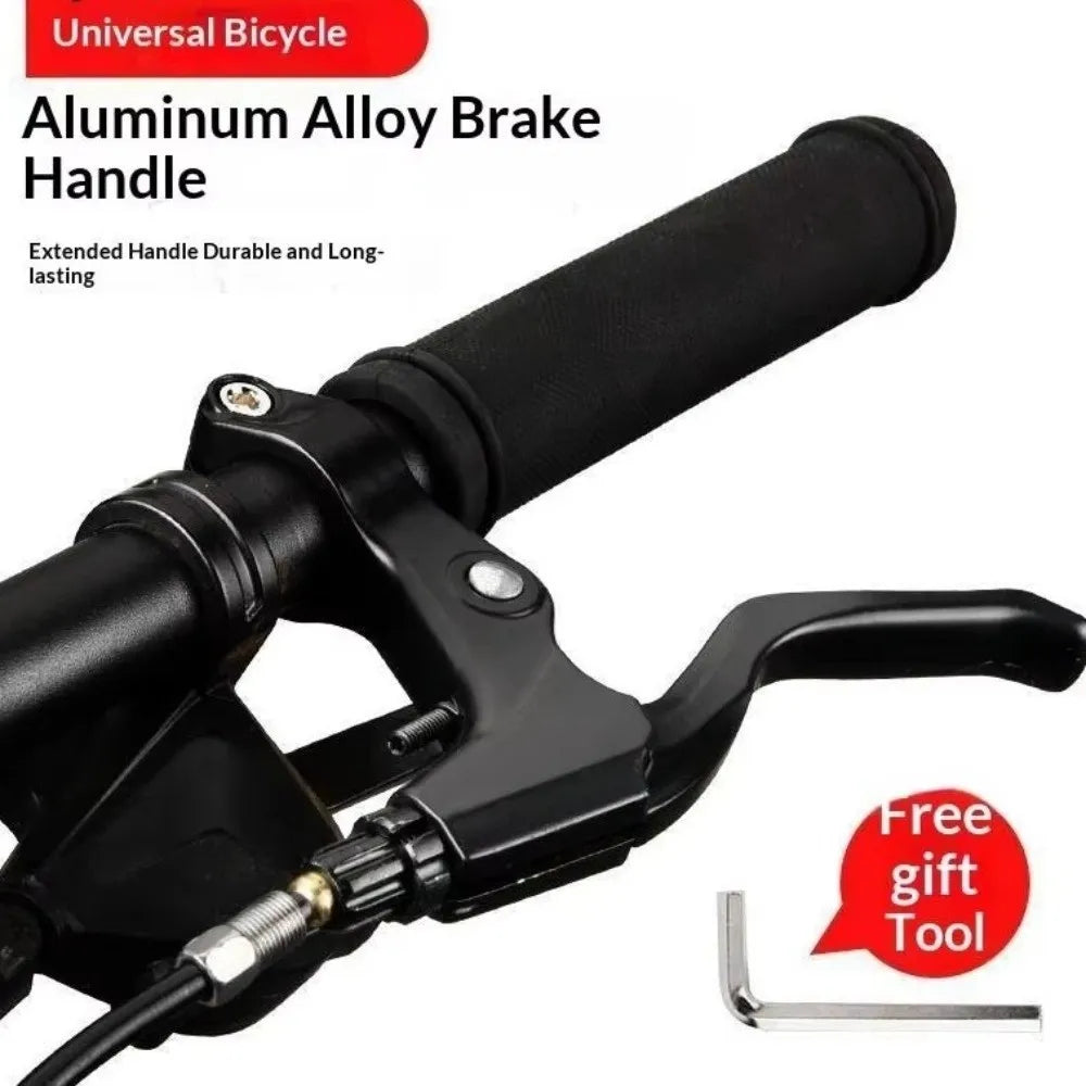 Aluminum Alloy Bicycle Brake Levers Ultralight 22.2mm Handlebar V-Brake Levers Disc Brake Levers Universal Fit Brake Handles Vue