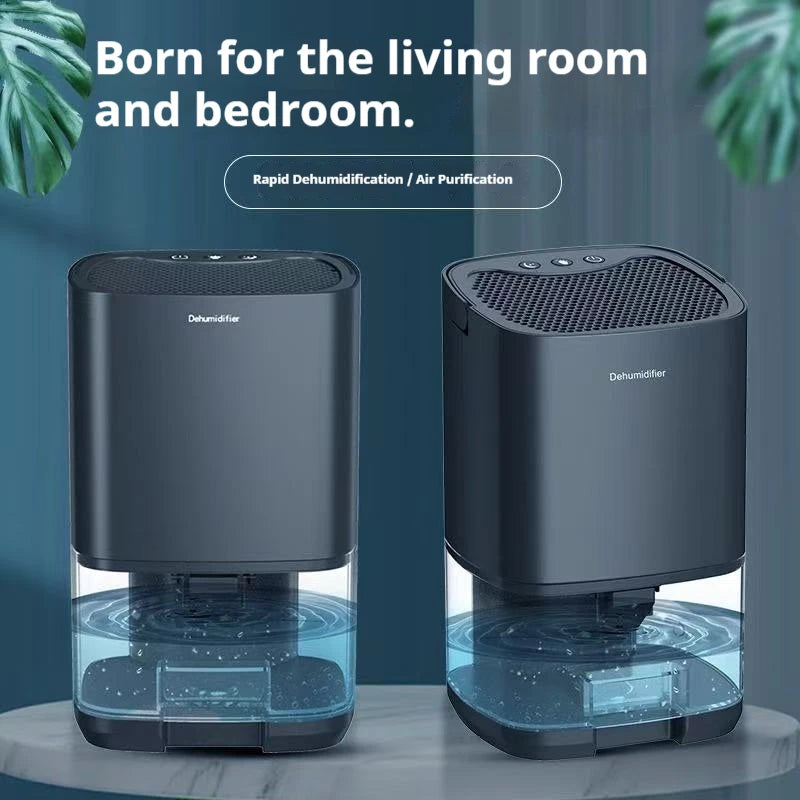 Homefish Portable Mute Air Dehumidifier Moisture Absorber Home