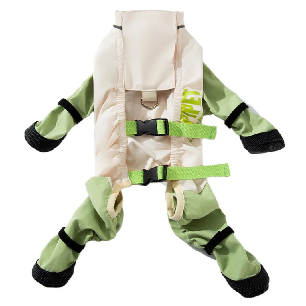 Waterproof Reflective Stripe Pet Pants Stain Resistant Easy To Clean Full Coverage Dog Boots Thin Adjustable Vue S