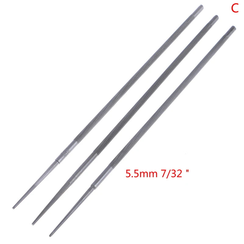 3pcs Round Chainsaw Saw Chain Files Sharpening Chainsaw Chains Hand Tools Vue 5.5mm