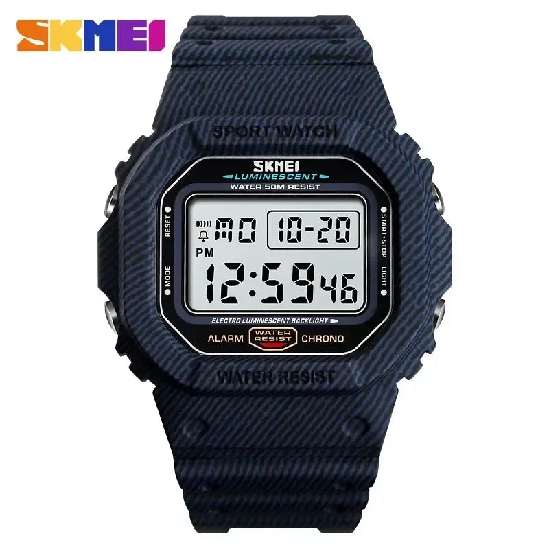 SKMEI 1471 Men's Military LED Digital Sport Watch | Waterproof Digital Sport Watch Vue