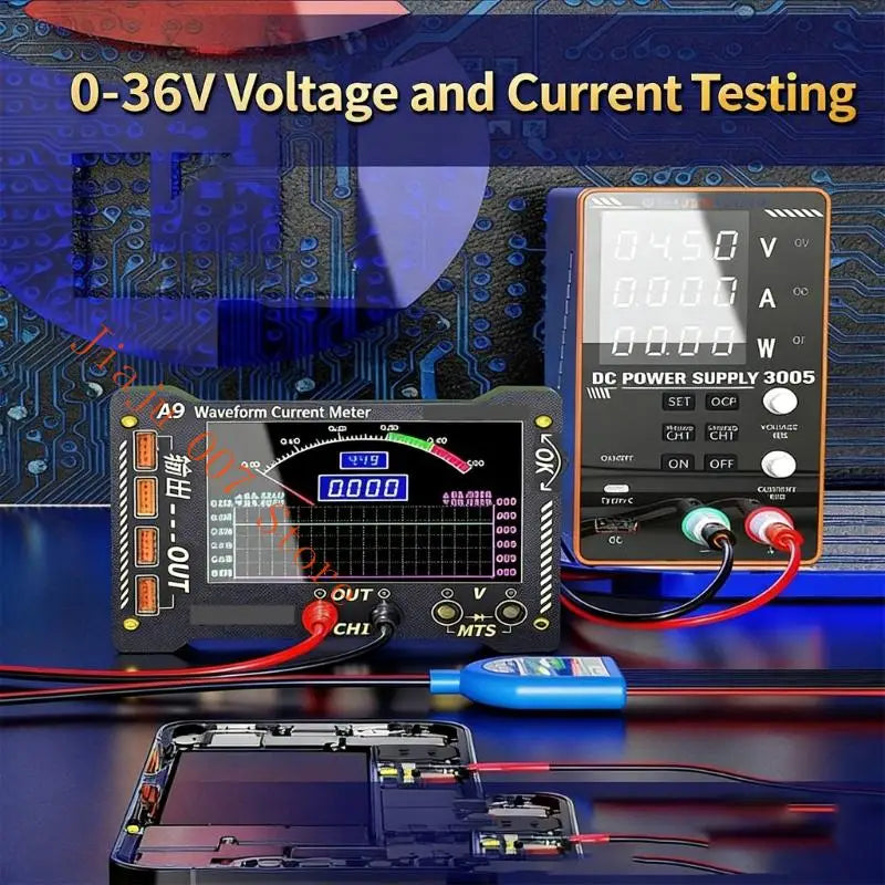 A9 Digital Multimeter | 320x480 Display & Fast Response Digital Multimeter Vue
