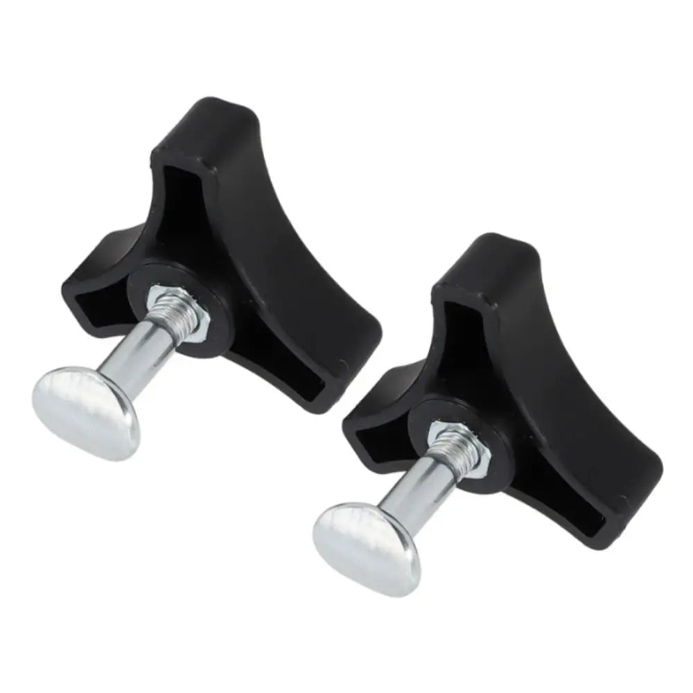 Plastic Lawn Mower Handle Screw Nut Hi-Strength Wear-Resist Triple-Cornered Triangles Knob Handle Kit Replacement Parts Vue