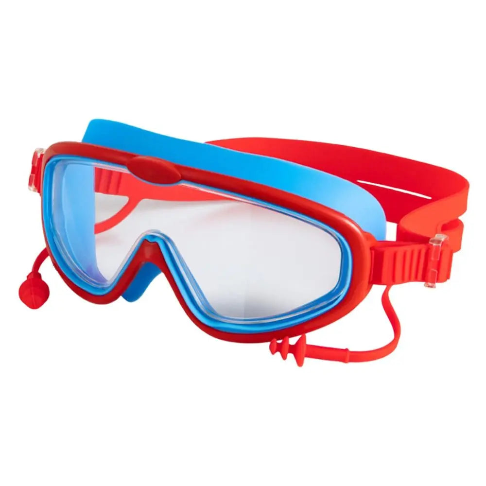 Fashion Anti-fog Kids Swimming Goggles Big Frame Definition Swim Vue 5