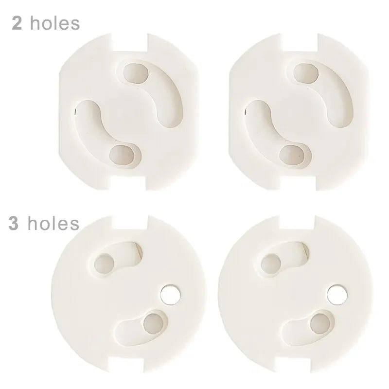 vvocci 10pcs Outlet Protectors Electrical Plastic Baby Safety Socket Covers Child Safe Socket Security Protection Vue