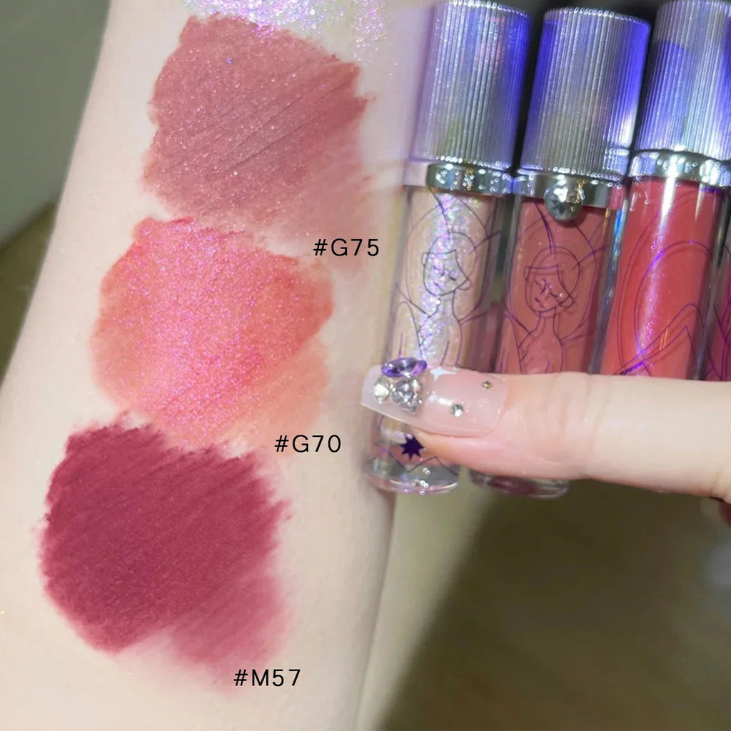 GIRLCULT Love Whisper Matte Lip Stain-7 Shades,Velvety Matte Finish,Matte Color Lock,Silky Application Feel,Transfer-Resistant Vue