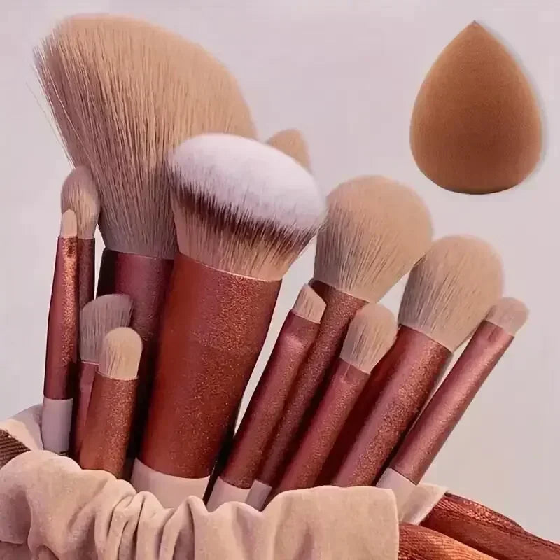 Makeup Brush Set Soft Fluffy Professiona Cosmetic Foundation Powder Eyeshadow Kabuki Blending Make Up Brush Beauty Tool Makeup Vue