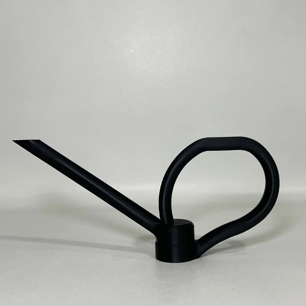 3D Printing Watering Can Replacement Nozzle Universal Gentle Watering Watering Can Head Long Spout Without Spills Vue Black