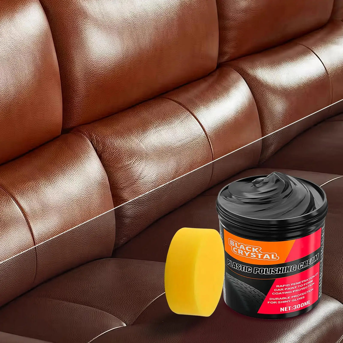 300g Repair Polishing Wax Car Leather Maintenance Wax Paste Cleaner for Minor Scratch Repair Plating Parts Metal Detailing Vue