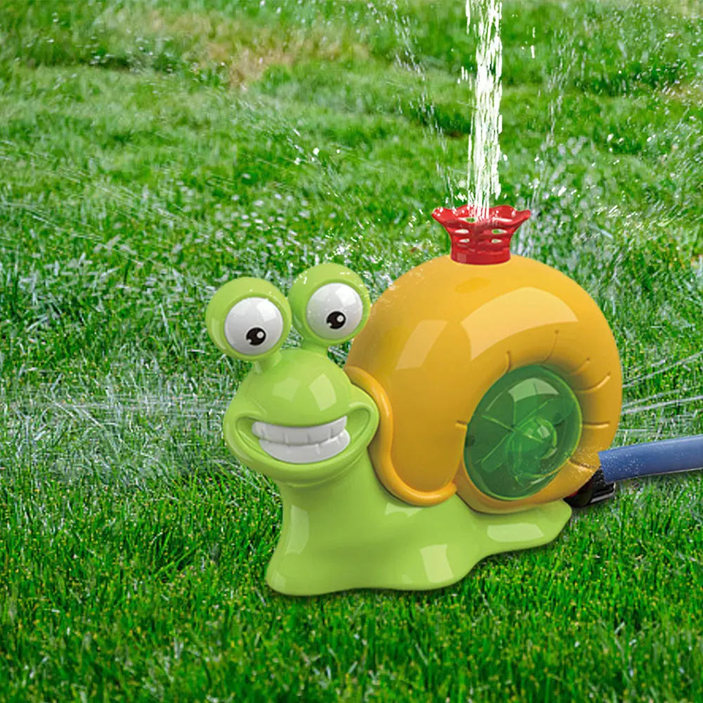 Cartoon Snail Water Sprinkler – Kids Summer Lawn Spray Toy Kids Water Sprinkler Vue