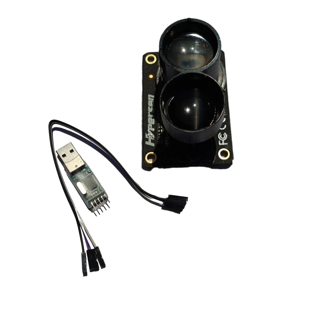 TOF Infrared Ranging Sensor High-Accuracy Measurement Module with Adaptive Data Rate and Robust Environmental Compensation Vue ROSE RED
