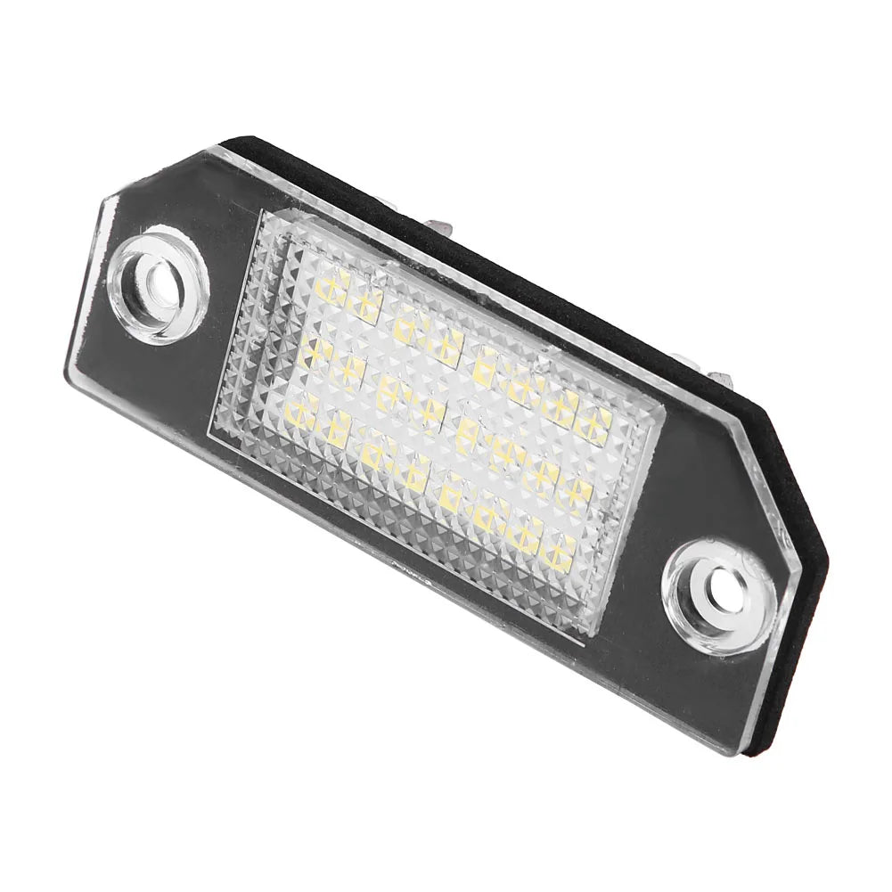 24 LED Beads License Plate LED Light Lamp for C MAX Focus MK2 License Lamp for C MAX Vue