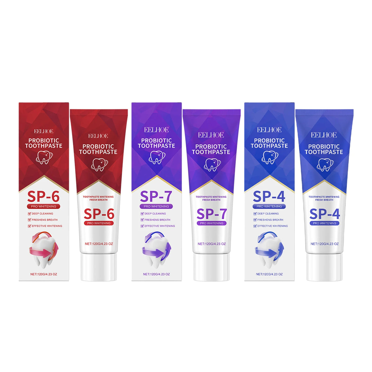 Probiotic Toothpaste Cleans Odor and Dirt, Gently Cares for Teeth, Cleans and Protects Teeth for Daily Oral Care Effectively Vue
