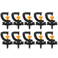 360° Rotary Micro Nozzle Sprinklers – Garden Irrigation 10pcs Micro Sprinkler Nozzle Vue 10pcs China Mainland