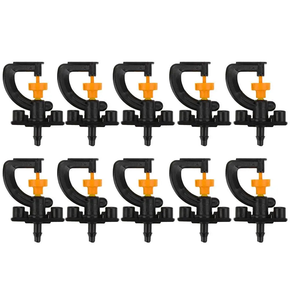 360° Rotary Micro Nozzle Sprinklers – Garden Irrigation 10pcs Micro Sprinkler Nozzle Vue 10pcs China Mainland