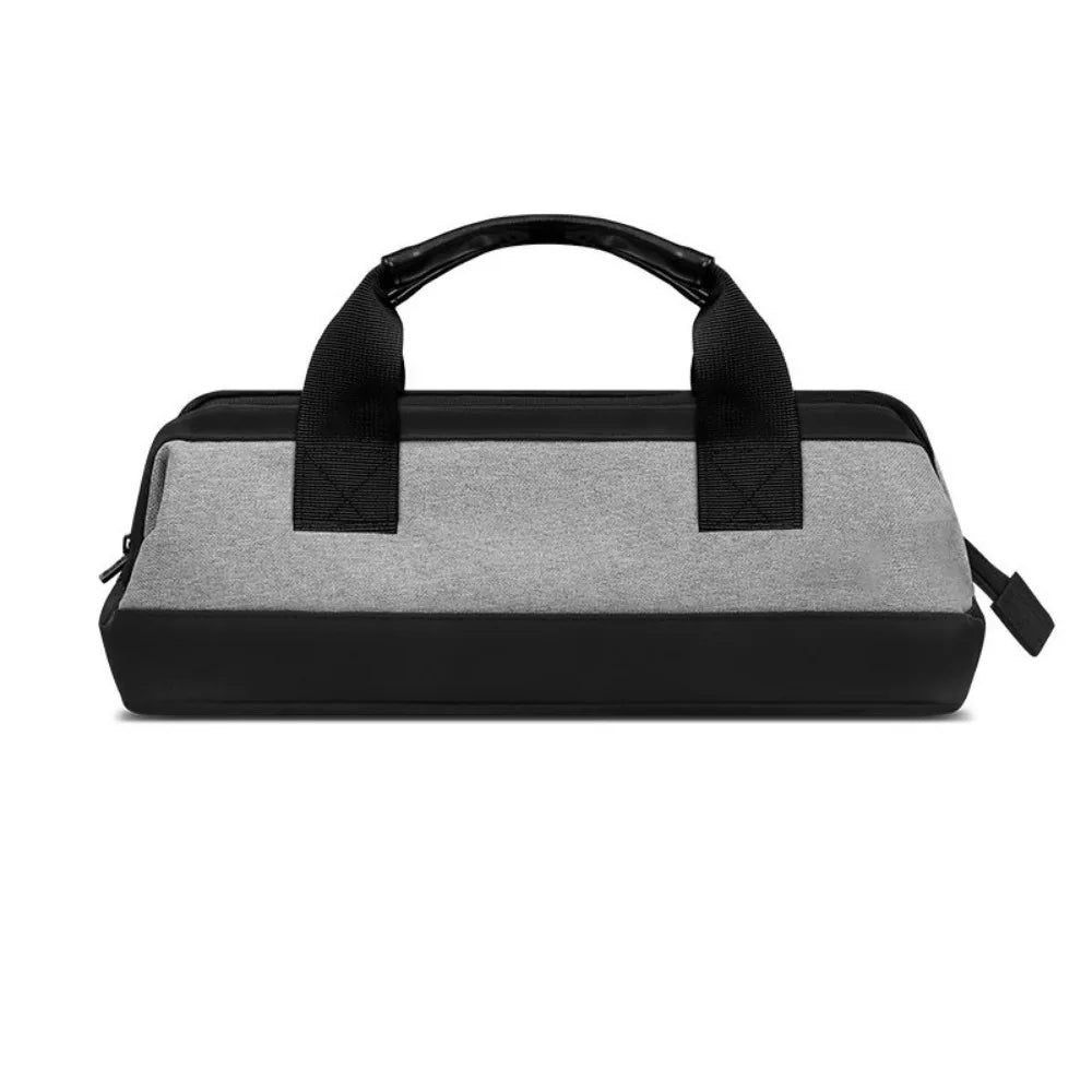 Large Capacity Hairdryer Storage Bag Anti-Scratch Protective Blow Dryer Organizer Dustproof Shockproof Cosmetic Pouch Travel Vue Grey Style A