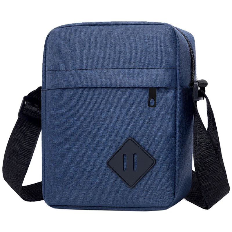 Trendy Stylish Multi-color Crossbody Bag Adjustable-strap Lightweight Vue Bj785Blue