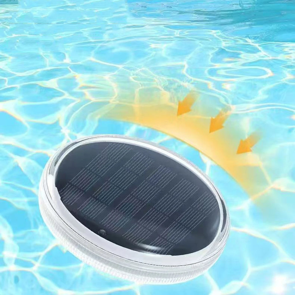 Solar Floating Pool Light | 9 Colors, Remote, IP67 Waterproof Solar Floating Pool Light Vue