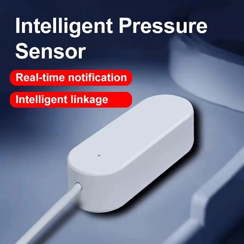 Tuya Zigbee Pressure Sensor Detector Gravity Force Detection Smart Life APP Alarm Sensor Monitor For Smart Home Automation Scene Vue