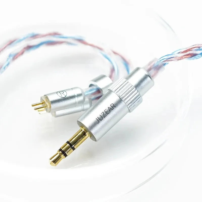 JUZEAR Flare 6N SPOCC SCCW IEM Upgrade Cable 3.5mm 4.4mm IEM Upgrade Cable Vue