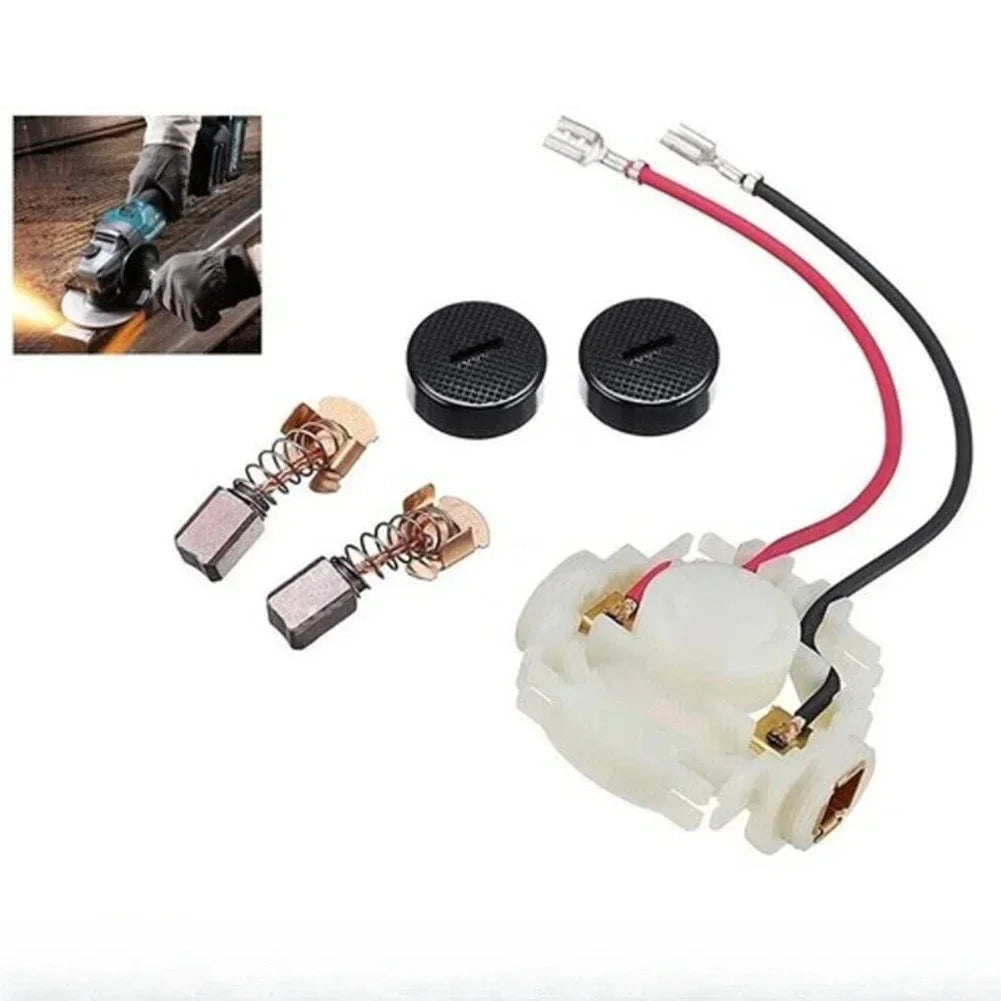 Carbon Brush Set Holder & Cap for CB430 BGA GA Angle Grinders Angle Grinder Brush Kit Vue