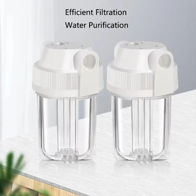 Explosion-proof External Aquarium Canister Sponge Filter Bucket No Pump Suitable for Small Fish Tanks Wall Mounted Filter Vue