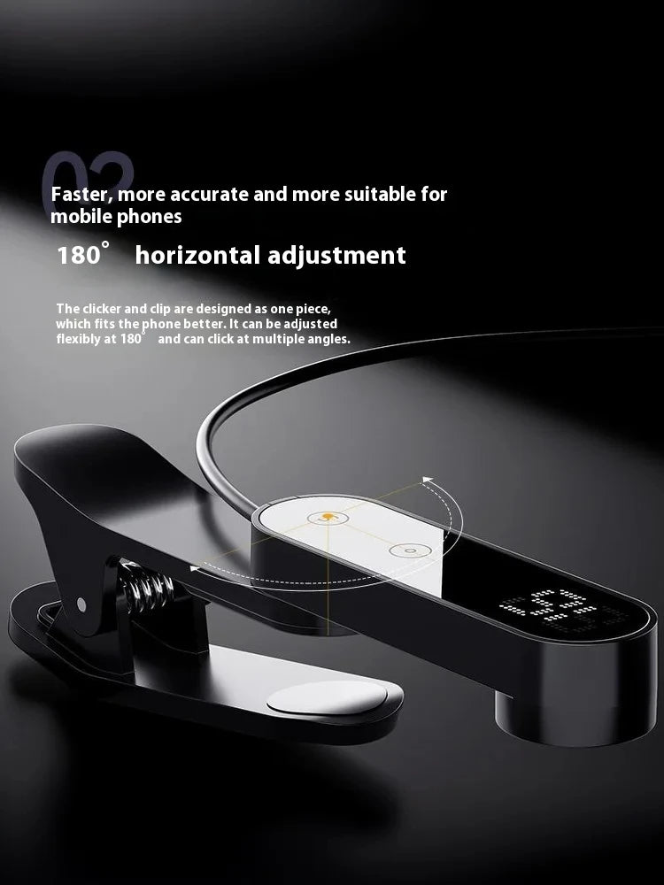Screen Auto Clicker Simulated Finger Clicking For Smart Phone App Video Live Streaming Screen Touch Tripods Tapper Device Vue