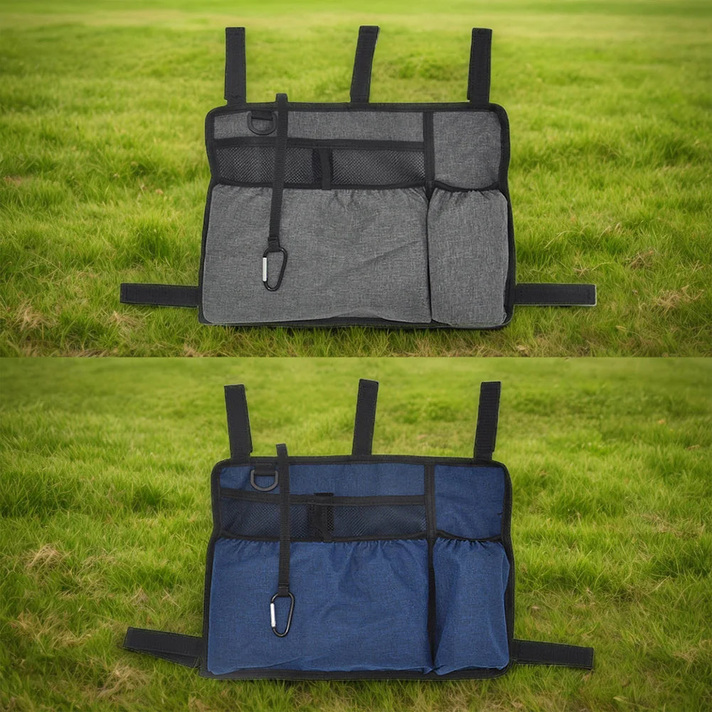 Walker Bag with Cup Holder – Rollator Side Organizer Bag Walker Organizer Bag Vue