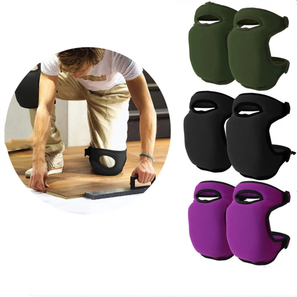 1Pair Soft Foam Knee Pads for Work Knee Support Padding for Gardening Cleaning Protective Sport Kneepad Builder Workplace Safety Vue