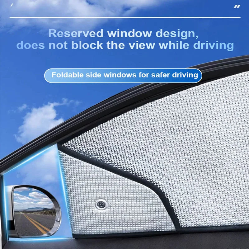 For Toyota Land Cruiser Prado J120 LC120 FJ120 MK3 2003~2009 Car Full Sunshade Sunscreen Window Visor Coverage Auto Accessories Vue