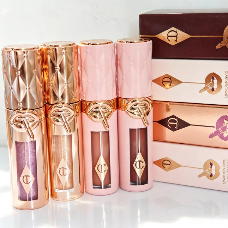Charlotte Latest Tilbury Moisturized Plump Lip Gloss Highlights Concealer Liquid Foundation Two Color Heartbeat Blush Makeup Vue