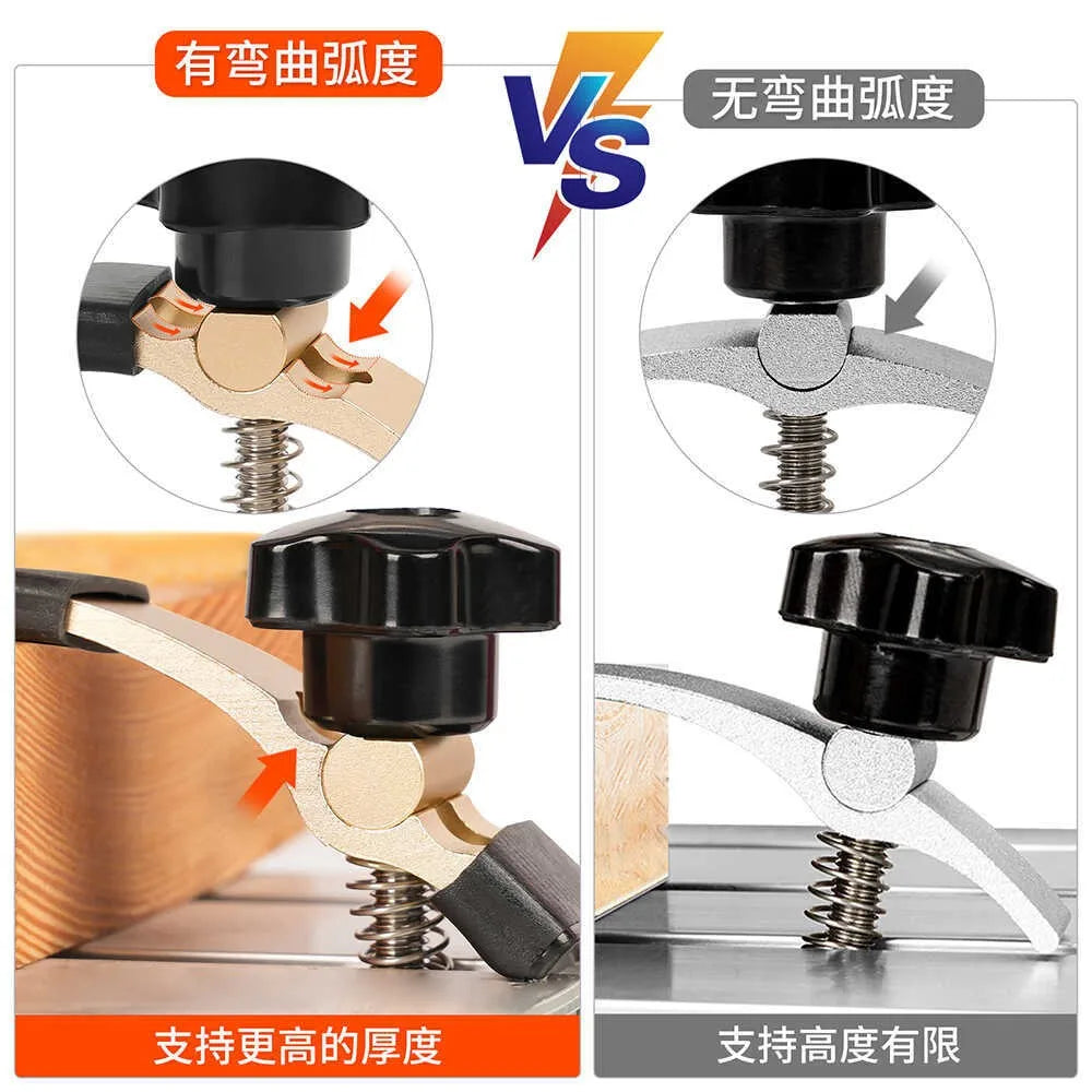 2PCS Mini Hold Down Clamp Kit Engraving Machine Fixture Holder CNC Router Clamp for Woodworking 3018 CNC Router Machines Vue