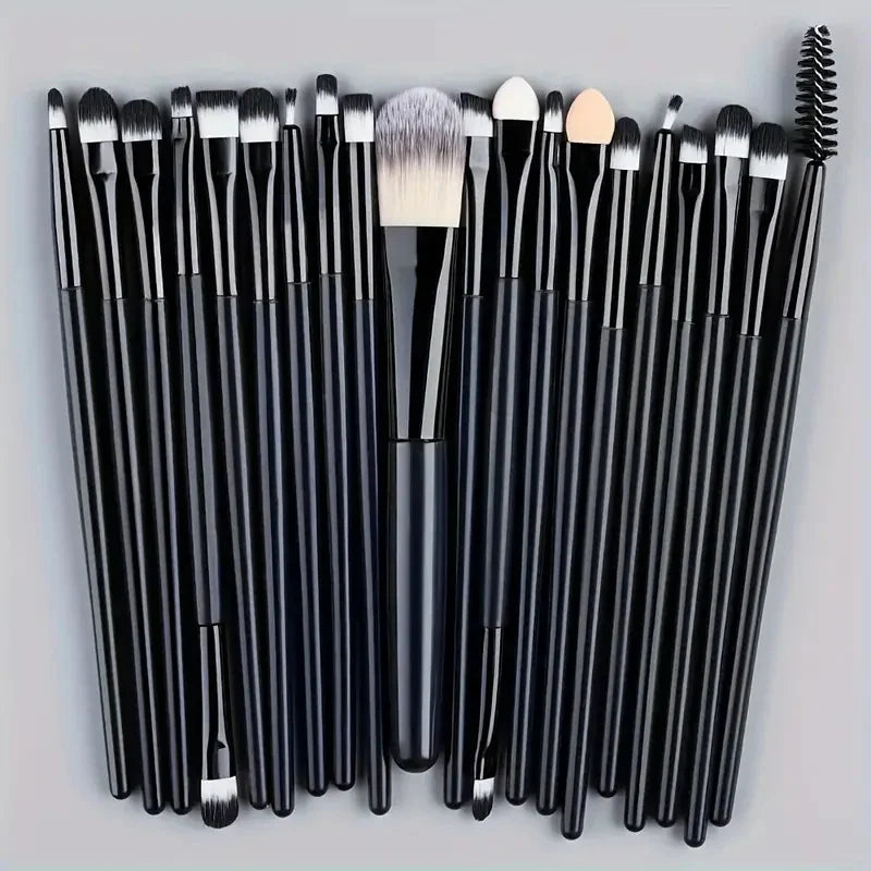 Makeup Brush and Sponge Set Professional Makeup Brush Set Beauty Blender Triangle Powder Puff Clean Powder Puff Vue ES-20BK
