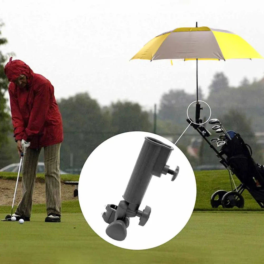 Adjustable Umbrella Holder for Golf Cart & Wheelchair Umbrella Cart Mount Vue