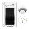 Sense Lashes YY Shape Premade Volume Fan Eyelash Extensions Eyelash Extensions Vue D 0.07mm 15mm