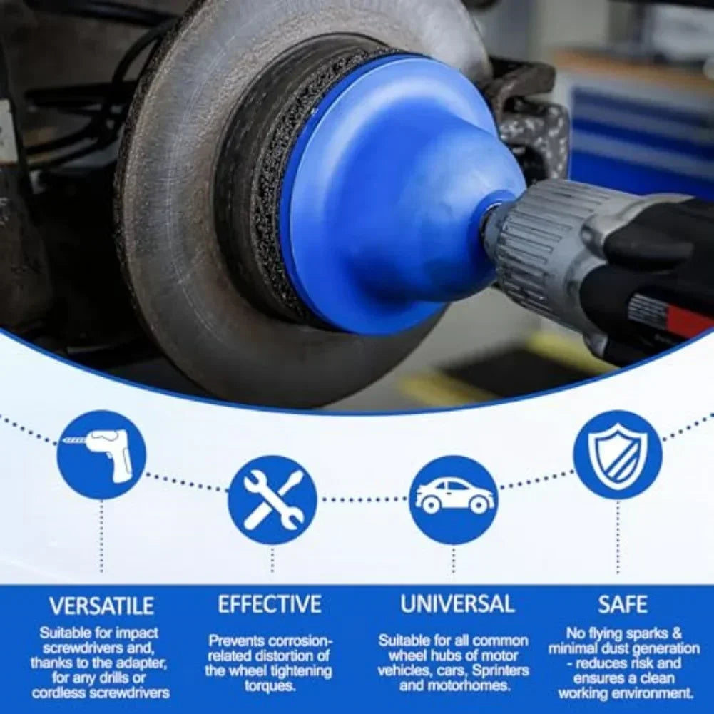 Car Wheel Hub Rust Removal & Polishing Grinding Tool Wheel Polishing Tool Vue